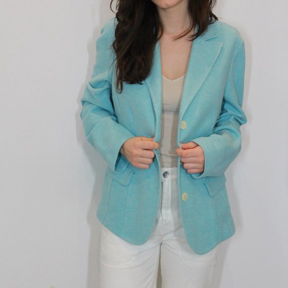 RIANI Powder Blue Blazer - Size 14 - Picture 2 of 12